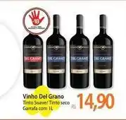 Atacadão Del grano - vinho tinto suave oferta