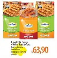 Atacadão Santa clara - espeto de queijo coalho oferta