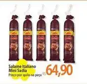 Atacadão Sadia - salame italiano mini oferta