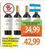 Atacadão Argentino - vinho finca oferta