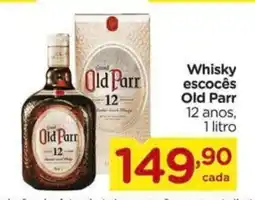 Carrefour Whisky escocês Old Parr 12 anos, oferta