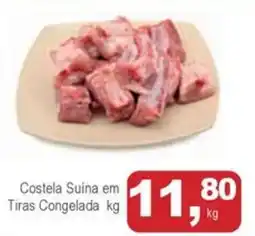 Mineirão Atacarejo Costela Suína em Tiras Congelada oferta