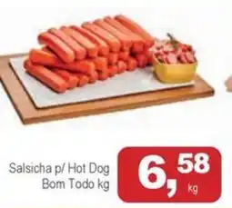Mineirão Atacarejo Salsicha p/ Hot Dog Bom Todo oferta