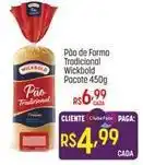 Muffato Wickbold - pão de forma tradicional oferta