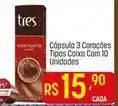 Muffato 3 corações - cápsula caixa com 10 unidades oferta