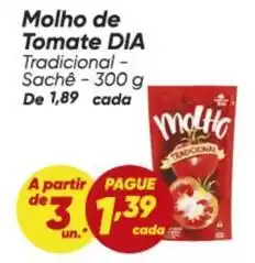 Dia Dia - molho de tomate oferta