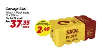 Dia Skol - cerveja oferta