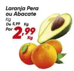 Dia De - laranja pera ou abacate oferta