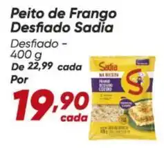 Dia Sadia - peito de frango desfiado oferta