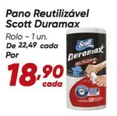 Dia Scott - pano reutilizável duramax oferta