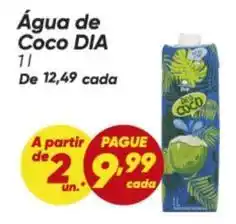 Dia Dia - água de coco oferta