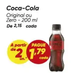 Dia Coca-cola - original ou zero oferta