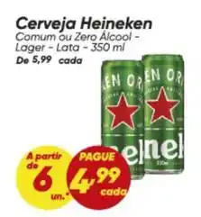 Dia Heineken - cerveja oferta