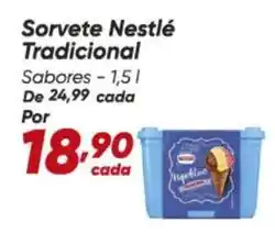 Dia Nestlé - sorvete tradicional oferta