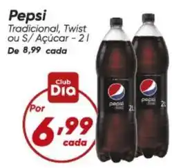 Dia Pepsi - tradicional twist oferta
