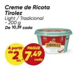 Dia Tirolez - creme de ricota oferta