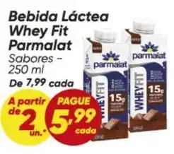 Dia Parmalat - bebida láctea whey fit oferta