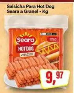 Rede Supermarket Salsicha Para Hot Dog Seara a Granel oferta