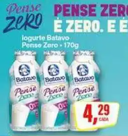 Rede Supermarket Iogurte Batavo Pense Zero oferta