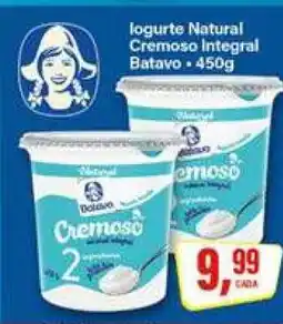 Rede Supermarket Iogurte Natural Cremoso Integral Batavo oferta