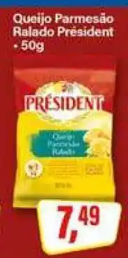 Rede Supermarket Queijo parmesão ralado Président oferta