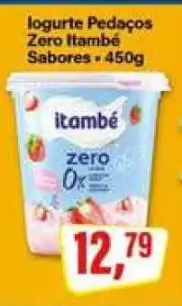 Rede Supermarket Iogurte Pedaços Zero Itambé Sabores oferta