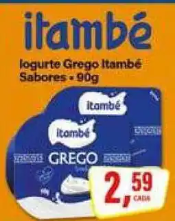 Rede Supermarket Iogurte Grego Itambé oferta