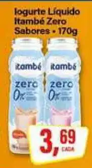Rede Supermarket Iogurte Líquido Itambé Zero Sabores oferta