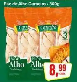 Rede Supermarket Pão de Alho Carneiro oferta