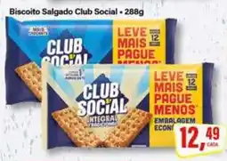 Rede Supermarket Biscoito Salgado Club Social oferta