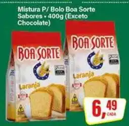 Rede Supermarket Mistura P/ Bolo Boa Sorte Sabores oferta