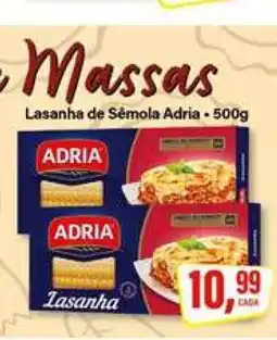 Rede Supermarket Lasanha de Sêmola Adria oferta