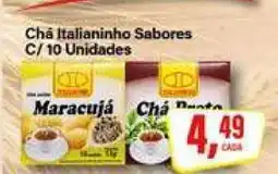 Rede Supermarket Chá Italianinho Sabores oferta