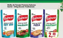 Rede Supermarket Molho de Tomate Pramesa Sabores oferta
