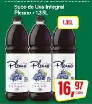 Rede Supermarket Suco de Uva Integral Plenno oferta