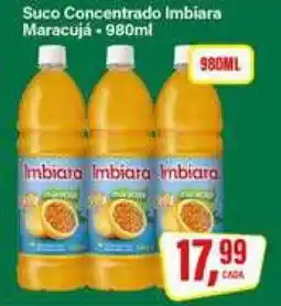 Rede Supermarket Suco Concentrado Imbiara Maracujá oferta
