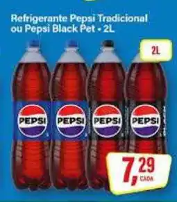 Rede Supermarket Refrigerante Pepsi Tradicional ou Pepsi Black Pet oferta
