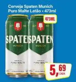 Rede Supermarket Cerveja Spaten Munich oferta