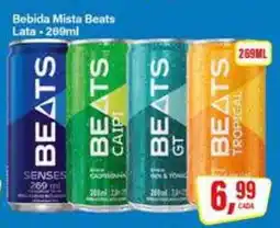Rede Supermarket Bebida Mista Beats oferta