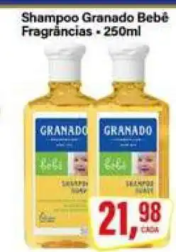 Rede Supermarket Shampoo Granado Bebê oferta