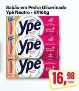 Rede Supermarket Sabão em Pedra Glicerinado Ypê Neutro - 5X160g oferta