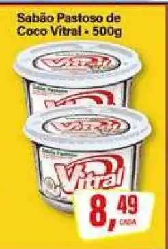 Rede Supermarket Sabão Pastoso de Coco Vitral oferta