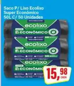 Rede Supermarket Saco P/ Lixo Ecolixo oferta
