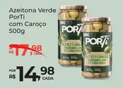 Super Luna Azeitona Verde PorTi com Caroço oferta