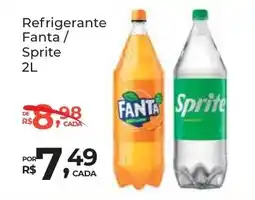 Super Luna Refrigerante Fanta/ Sprite oferta