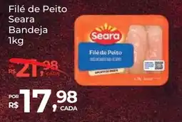 Super Luna Filé de Peito Seara Bandeja oferta
