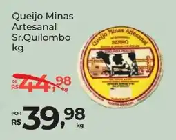 Super Luna Queijo Minas Artesanal Sr.Quilombo oferta