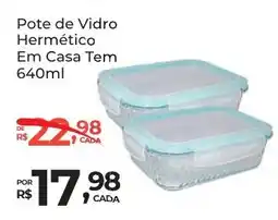 Super Luna Pote de Vidro Hermético Em Casa Tem oferta
