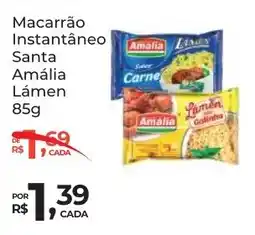 Super Luna Macarrão Instantâneo Santa Amália Lámen oferta