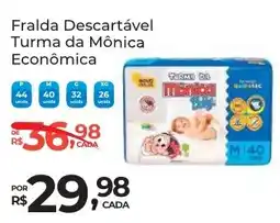 Super Luna Fralda Descartável Turma da Mônica oferta